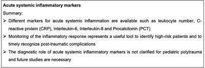 Laboratory Markers in the Management of Pediatric Polytrauma: Current Role and Areas of Future Research